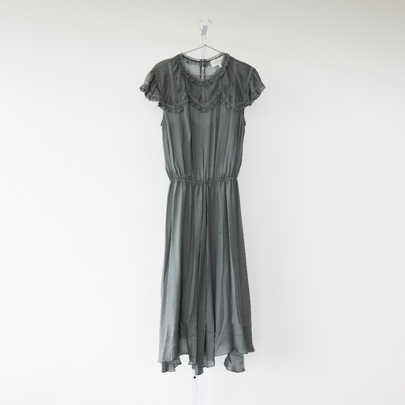 THE GREAT. Dresses & Skirts - The Great Green Maxi Dress